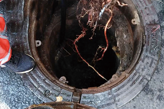 和乐镇管道预处理